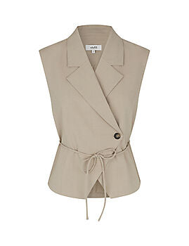 Evelora Willah Vest light Sand