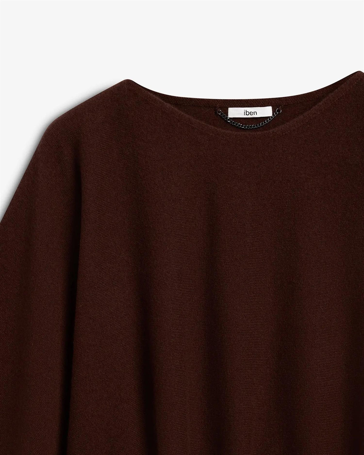 Enzo Merino Poncho Cocoa Brown