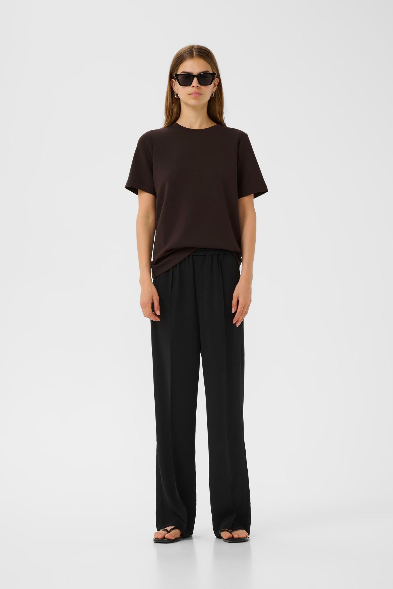 Vincent Karmen T-Shirt Chocolate Brown