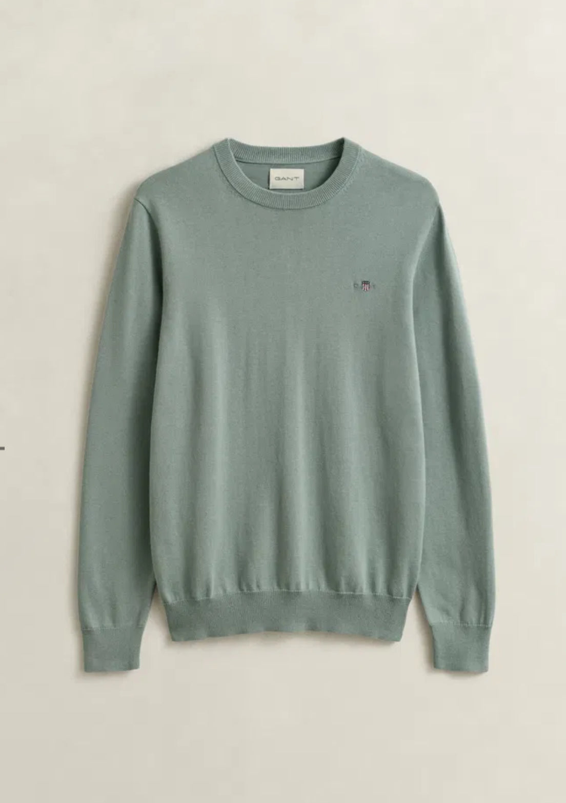 Classic Cotton C-Neck Ceramic Grey