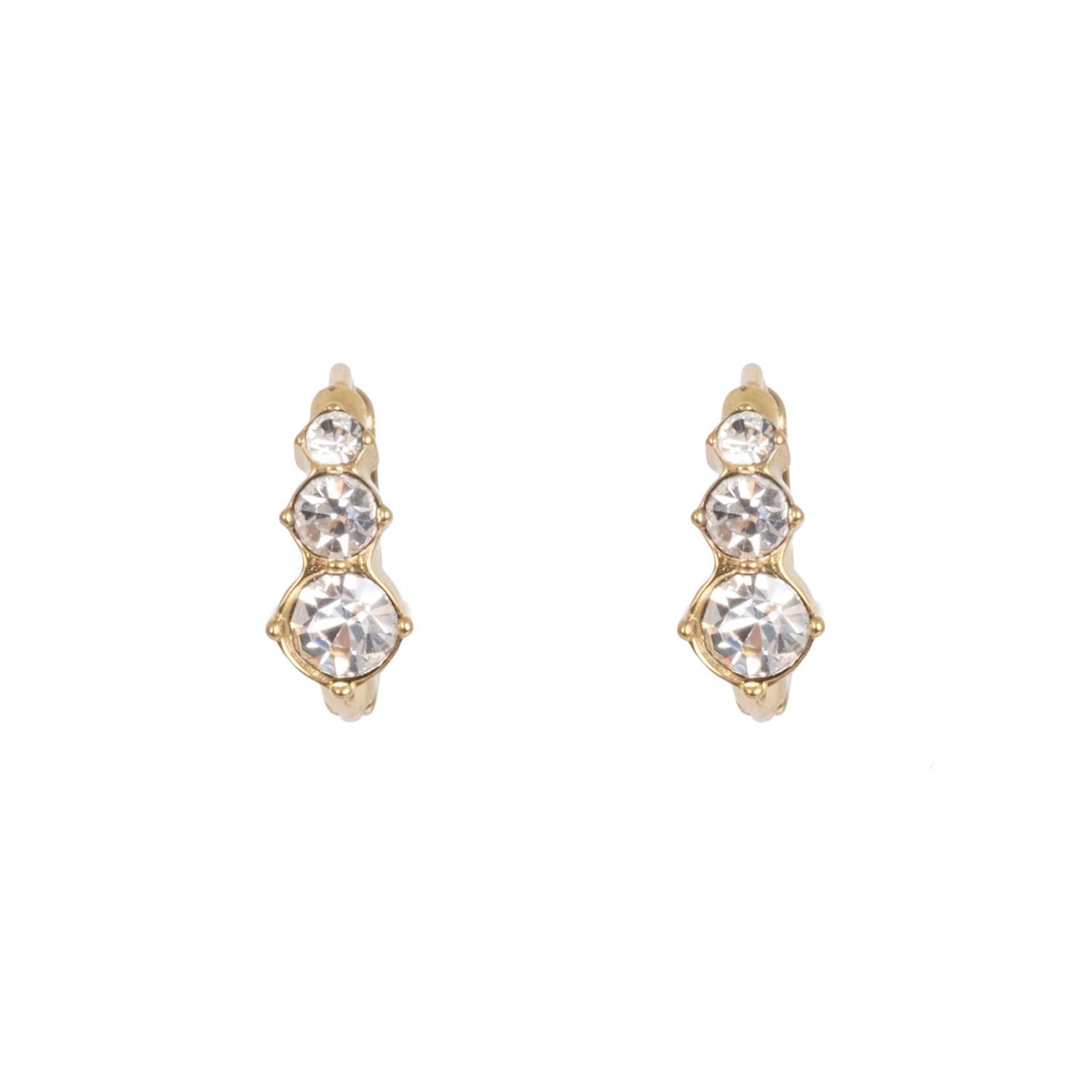 Honey Earrings Gold Tone Damli