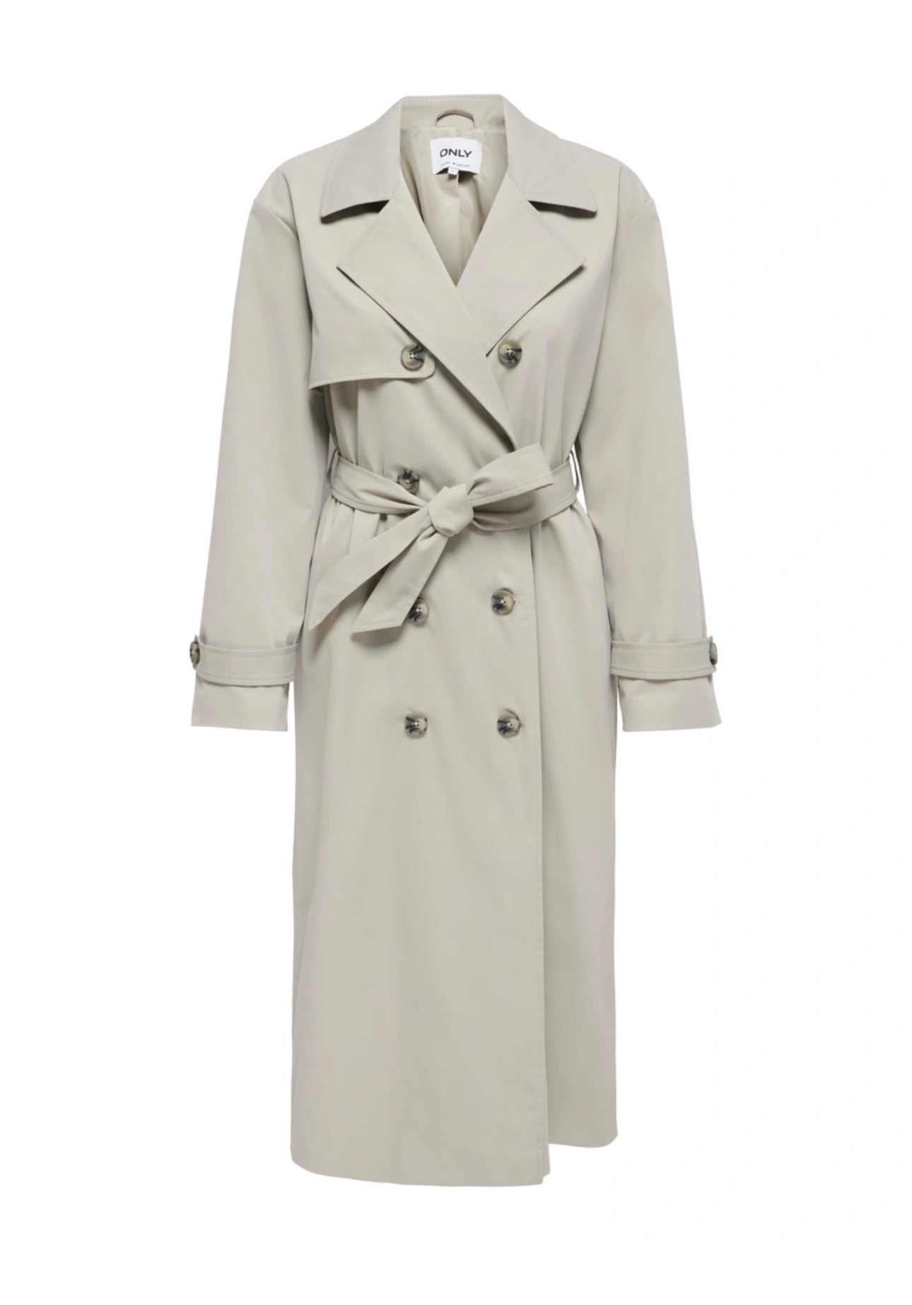 Disa Long Trenchcoat Island Fossil