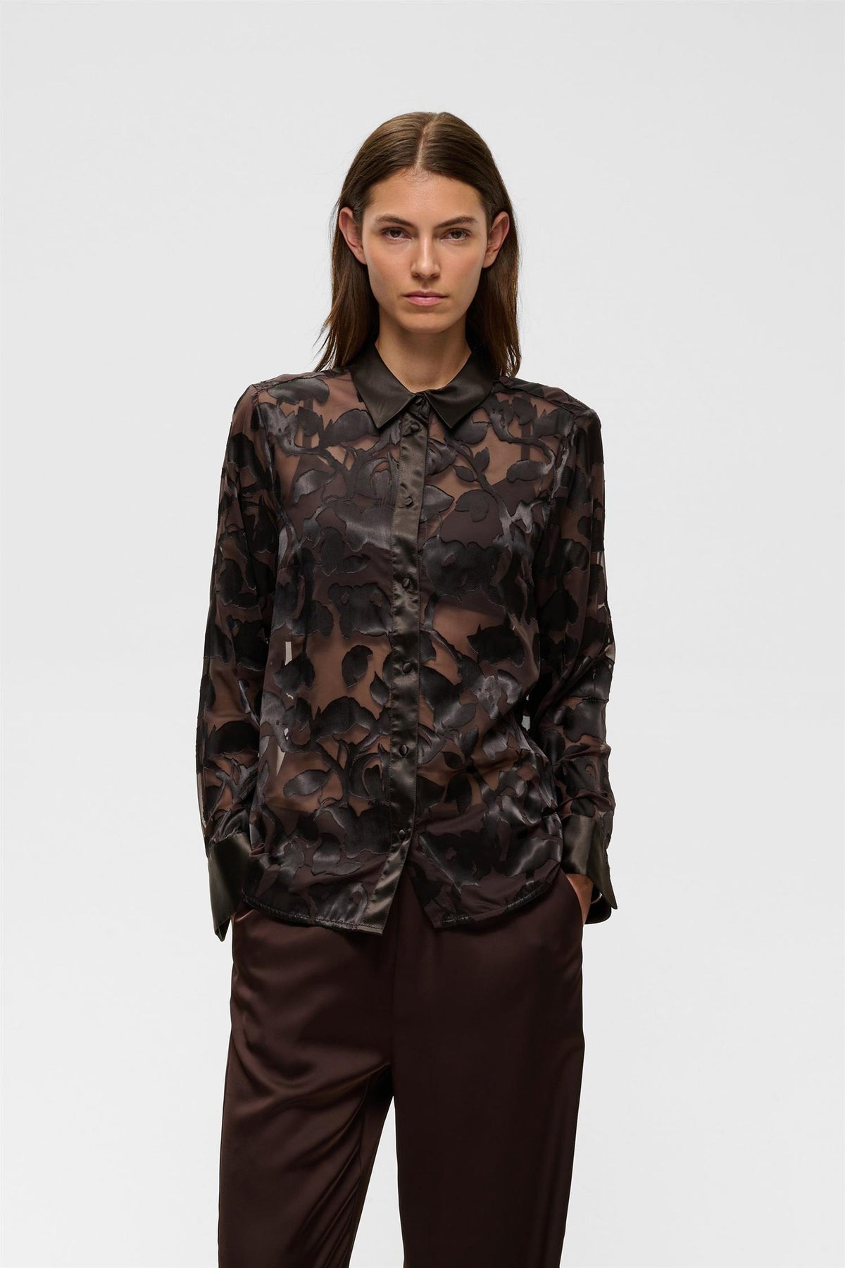 Orioniw Shirt Chocolate Brown