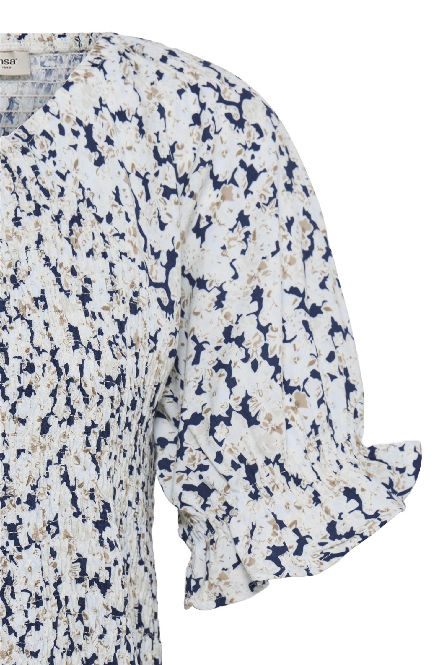 Frheat Dress 3 Navy Boho Floral