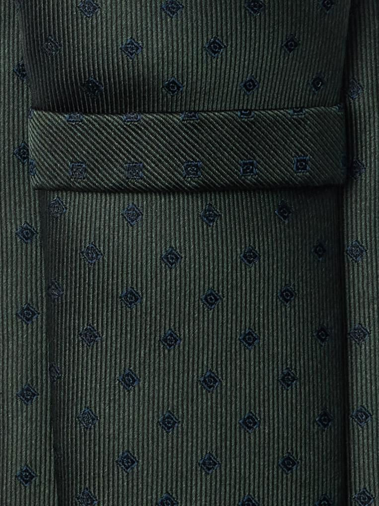 Slmlamine Silk Tie Forest Night