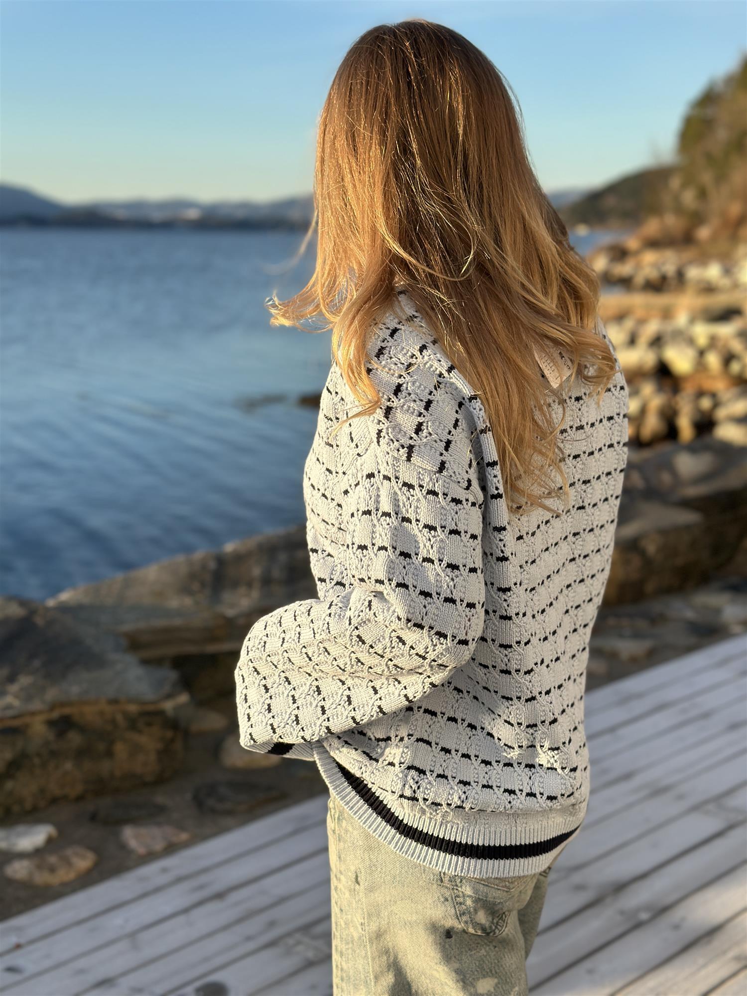 Atica Cardigan Skyway/Naqvy Blazer