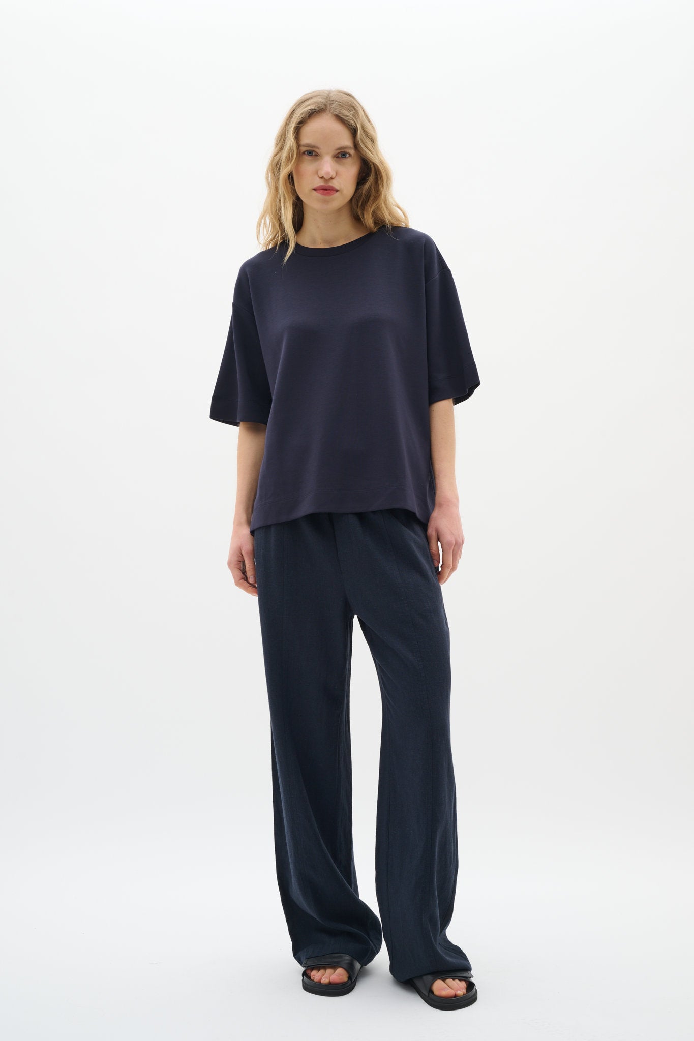 Pannie Oversize T-Shirt Marine Blue