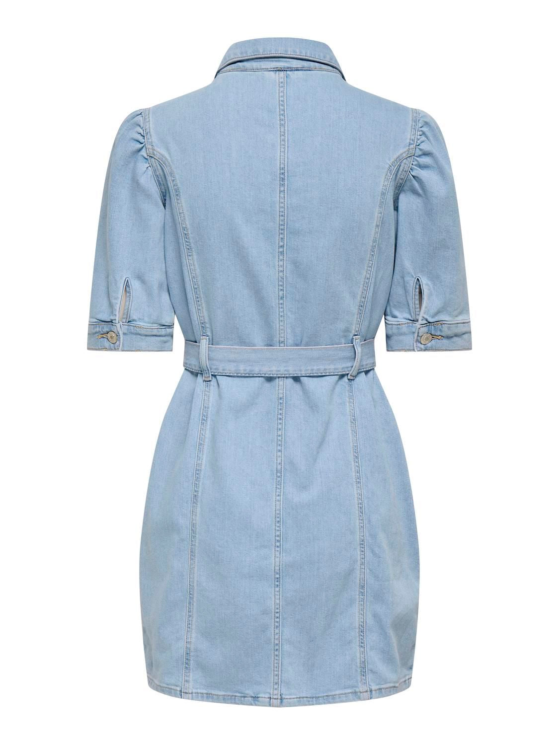 Onlvibbe Ss Belt Dnm Dress Akm