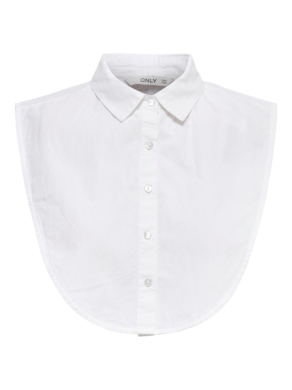 Shelly Weaved Collar White