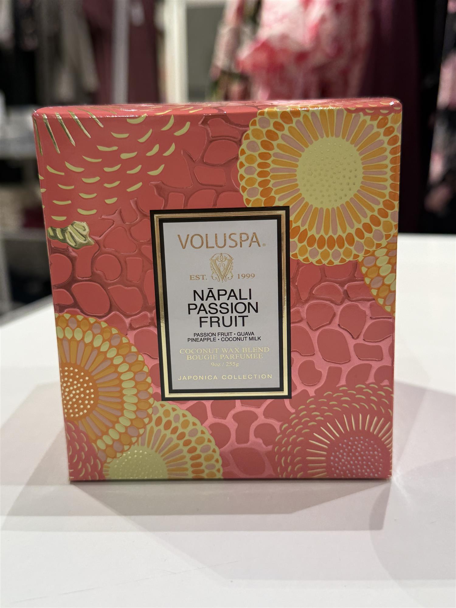 Classic Boxed Candle 60t Napoli Passion Fruits