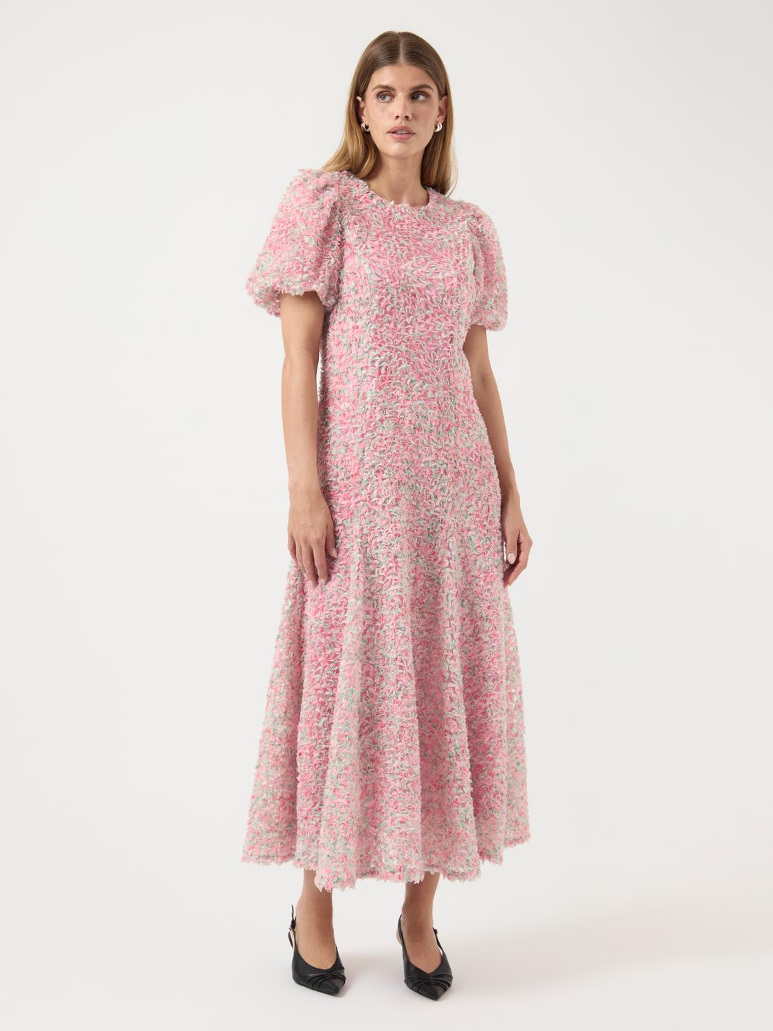 Kerry SS Long Dress Sachet Pink