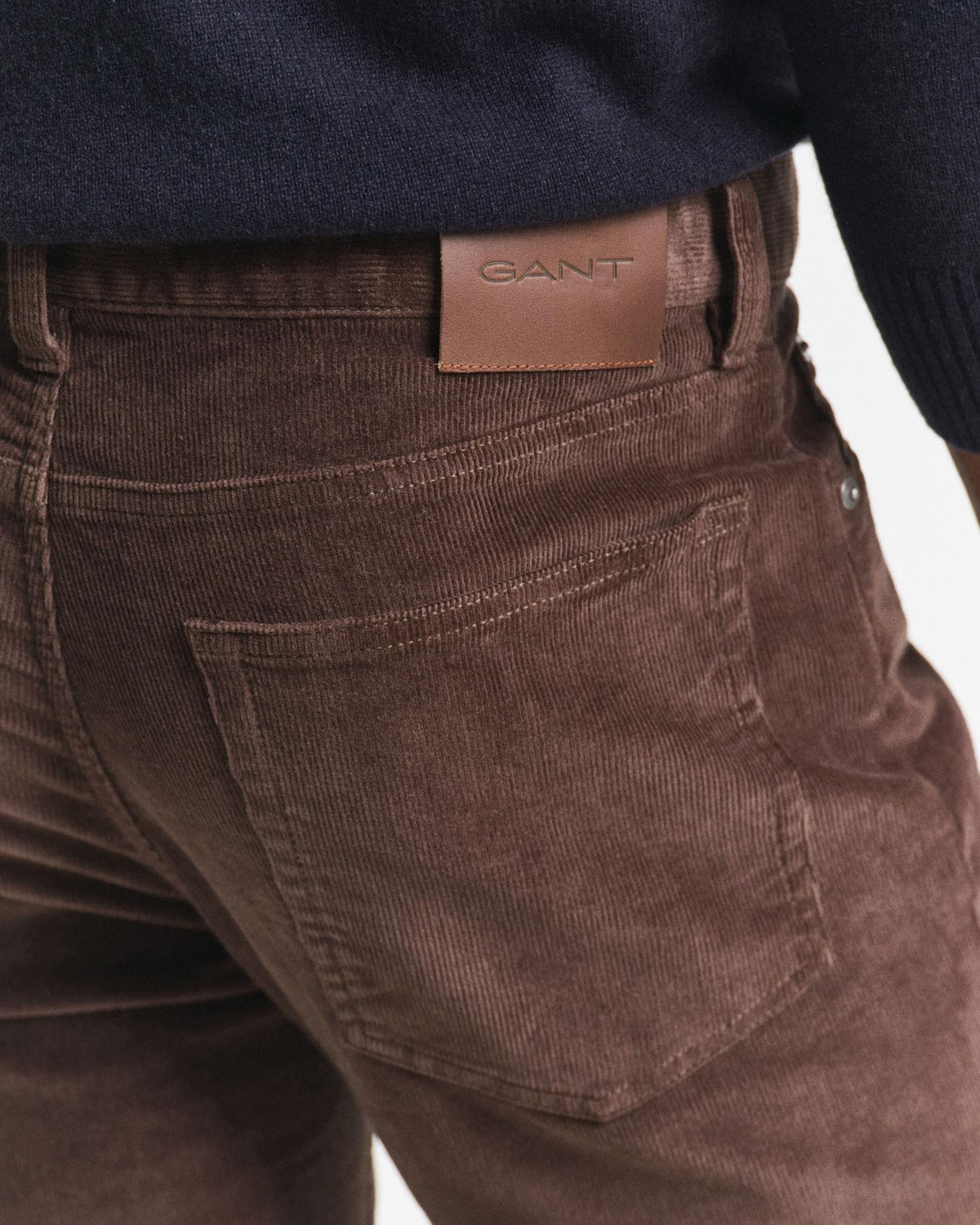 Reg Cord Jeans Rich Brown