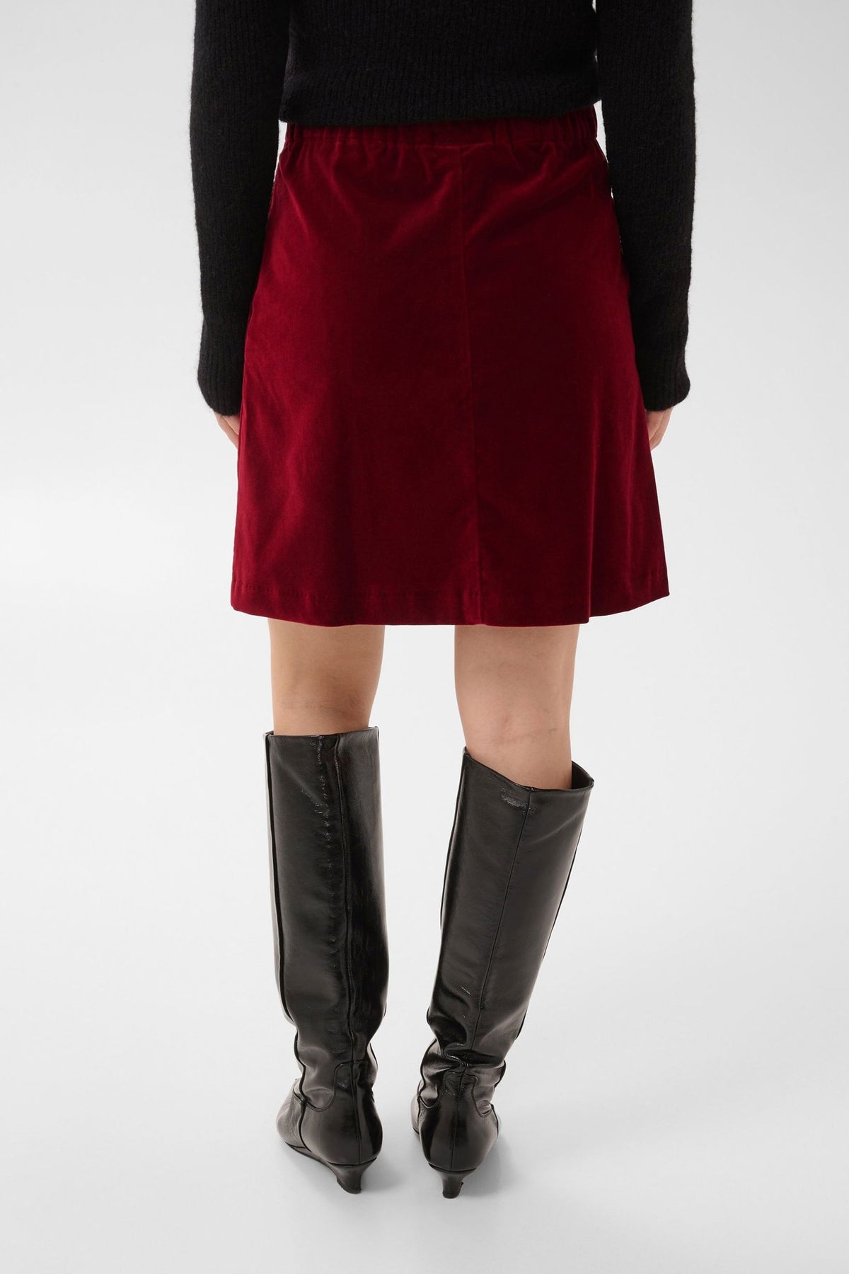 Lingspw Skirt Biking Red