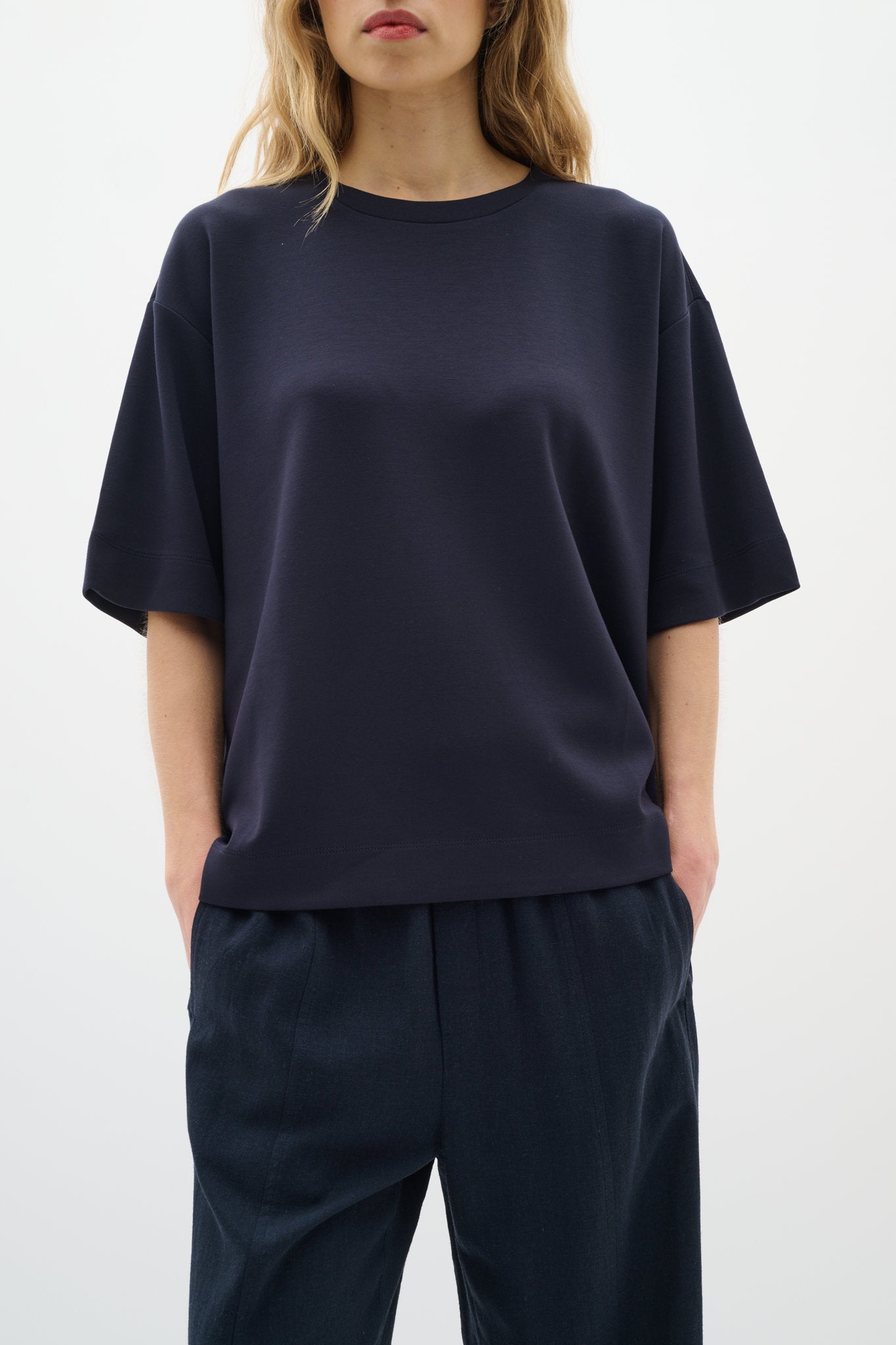 Pannie Oversize T-Shirt Marine Blue