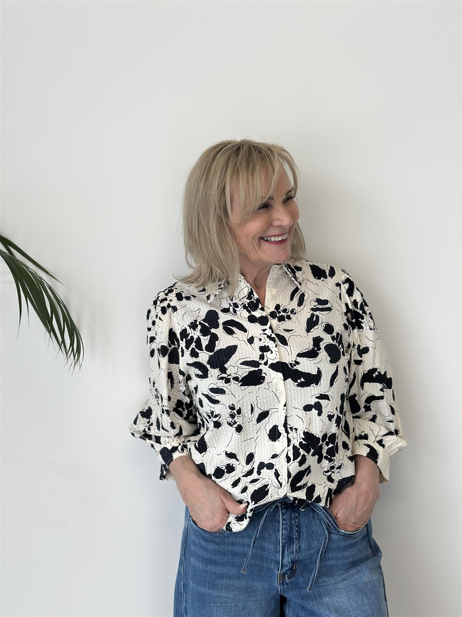 Anais Shirt After Midnight Artflower