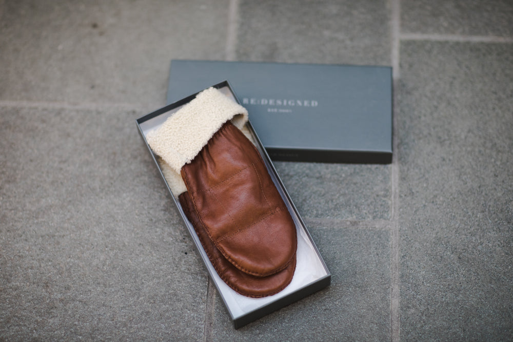 Diya Mitten cognac