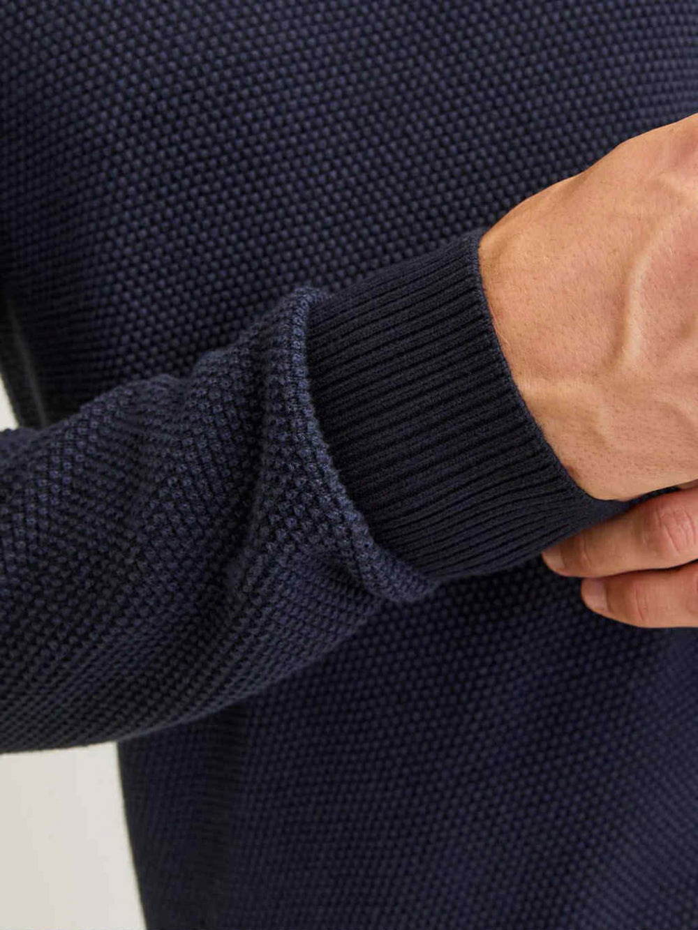 Globe Knit Crew Neck Mood Indigo