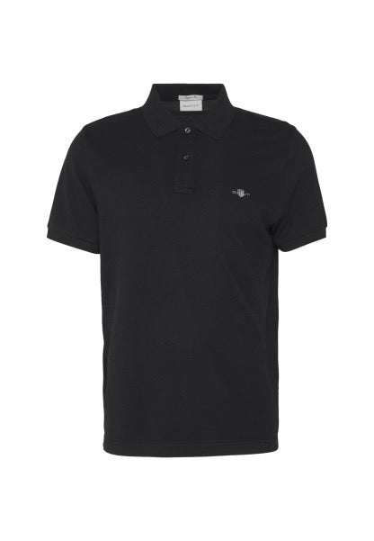 Classic Regular Polo Shirt - 284 Black Brown Melange