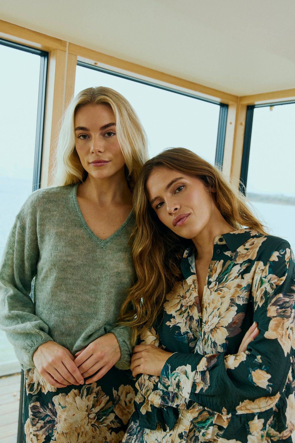 Fqdido Pullover Iceberg Green Melange