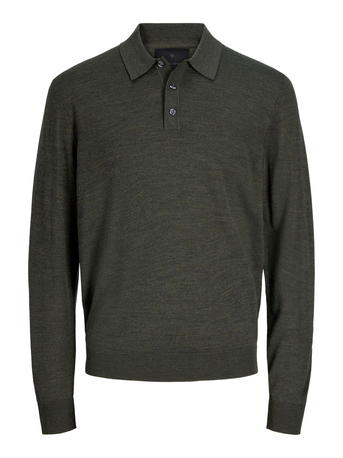 Jjmerino Knit Polo Rosin Melange
