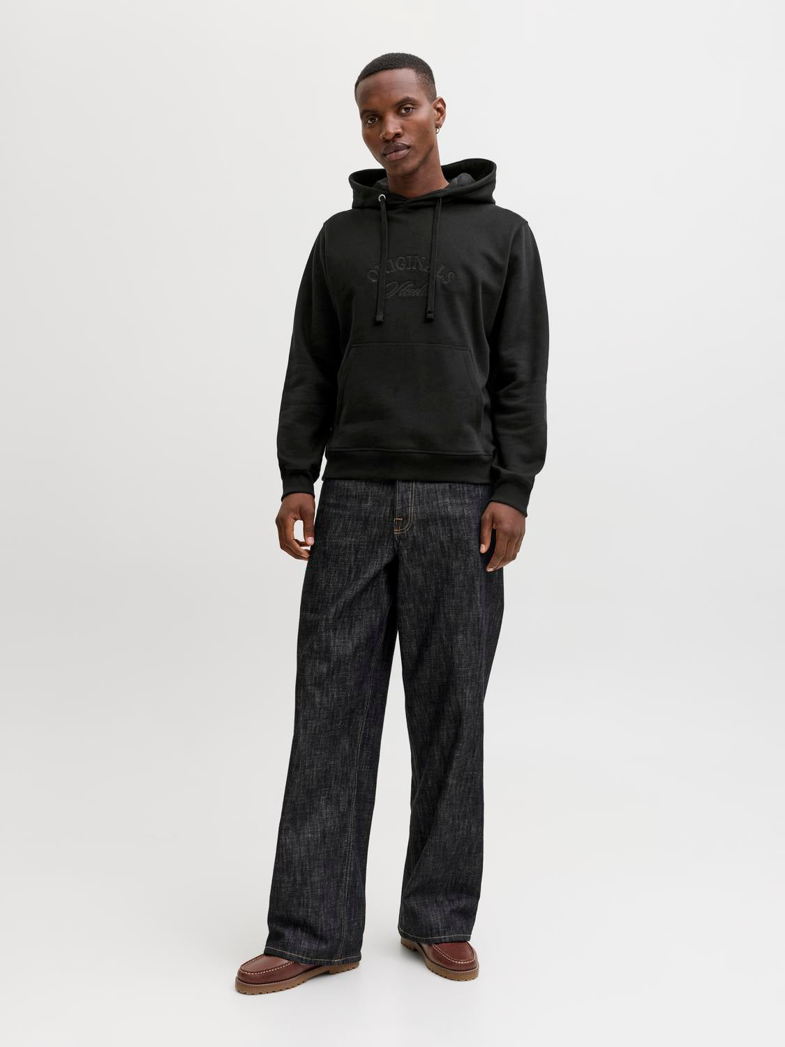 Bleecker Sweat Hood Black