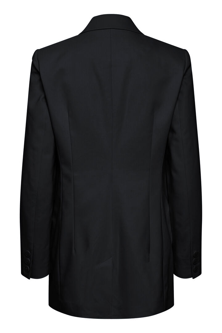 Zella Long Blazer Black