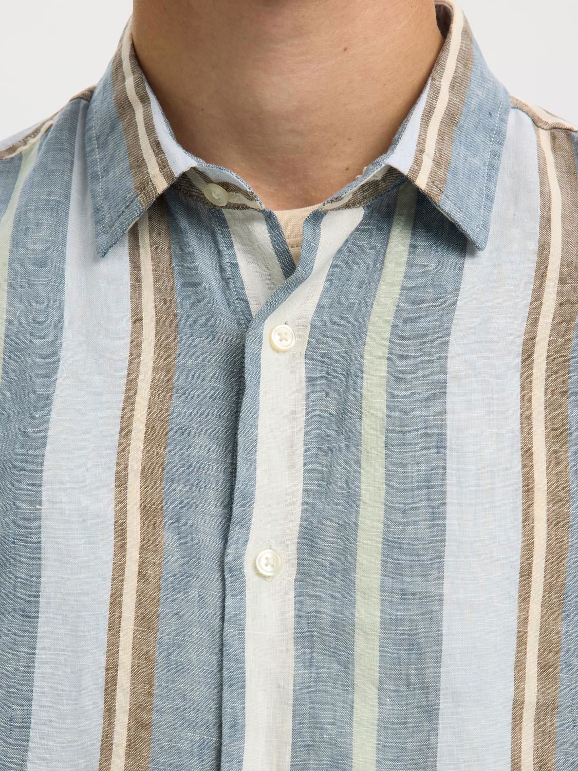 Slhregkylian Linen Ls Shirt