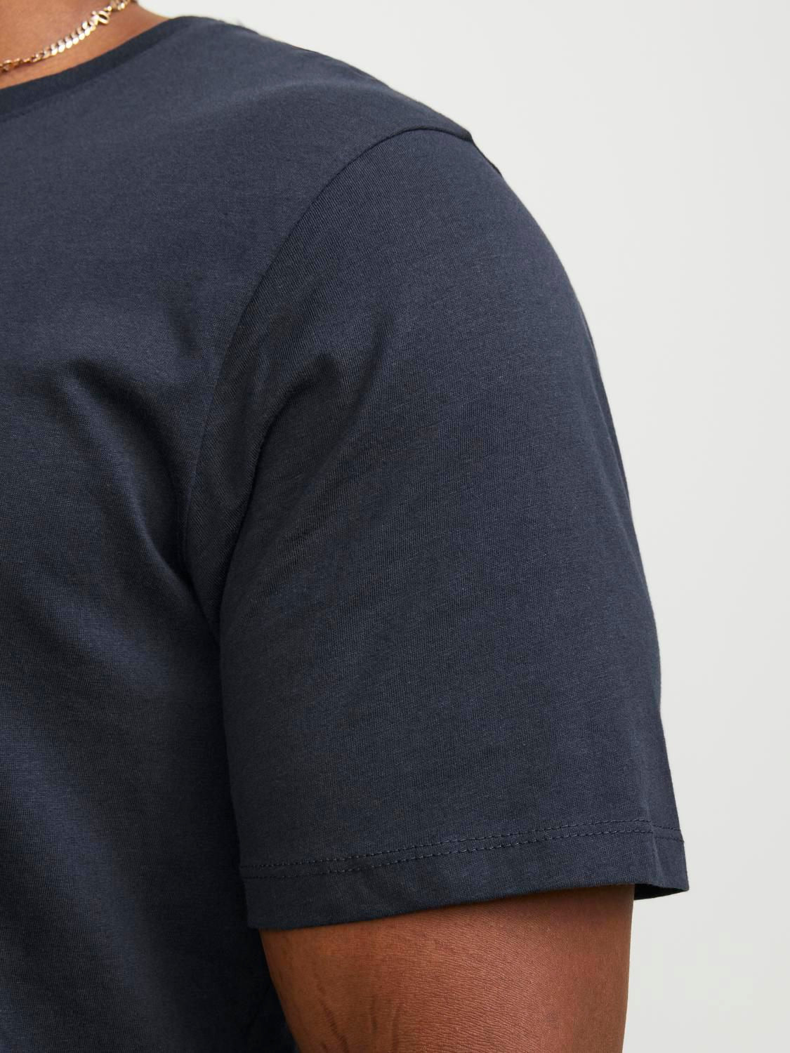 Jjenoa Tee Ss Crew Neck Navy Blazer Noos