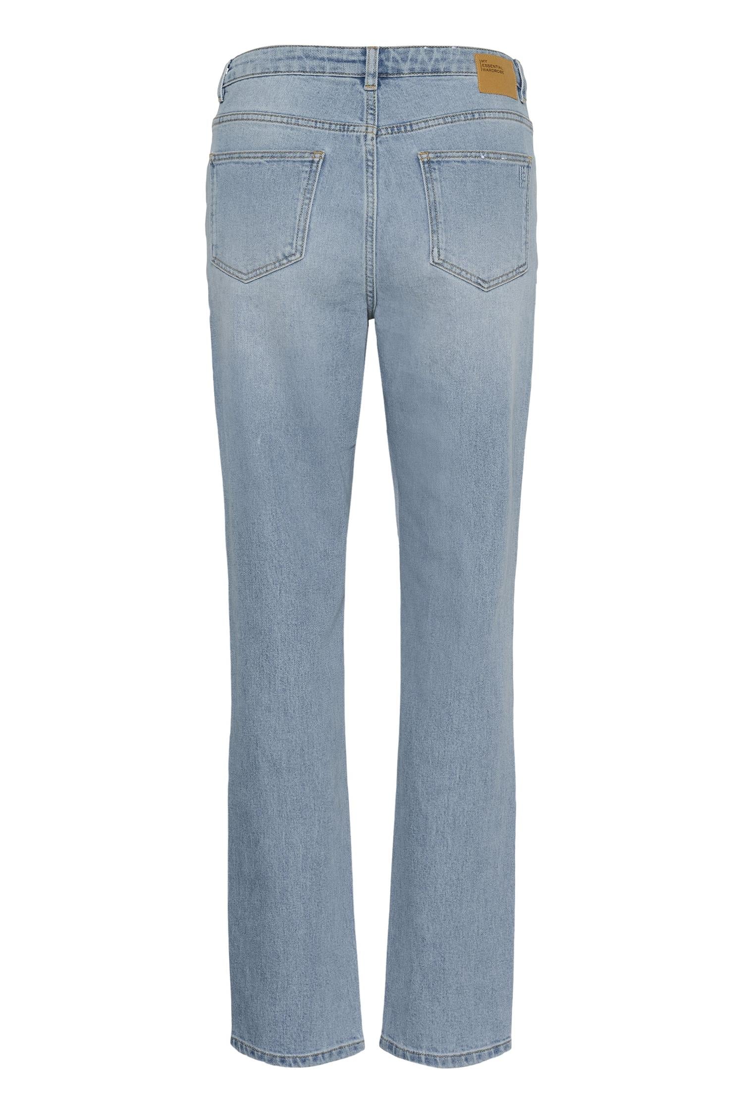07 The Isa 139 High Straight Jeans Light Blue