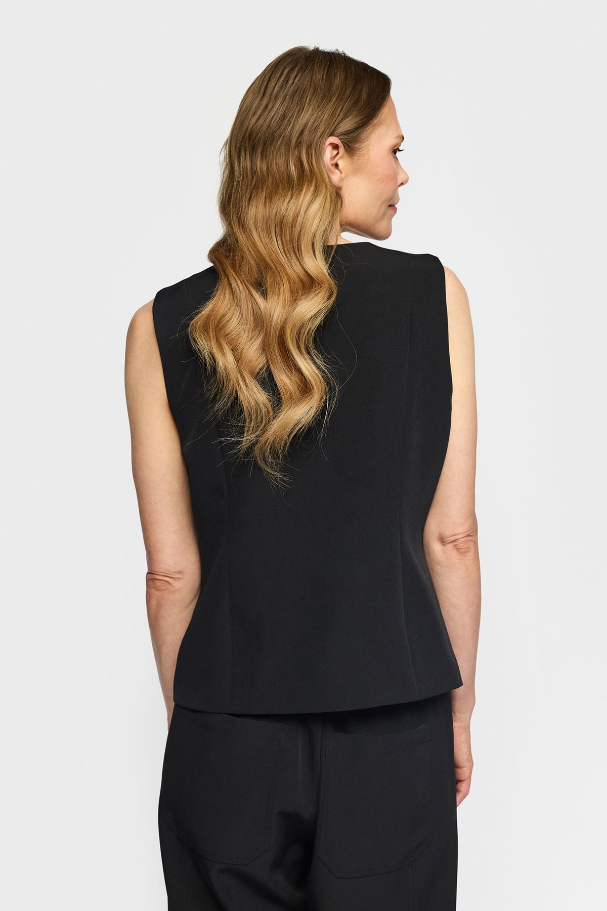 Juno Waistcoat Black