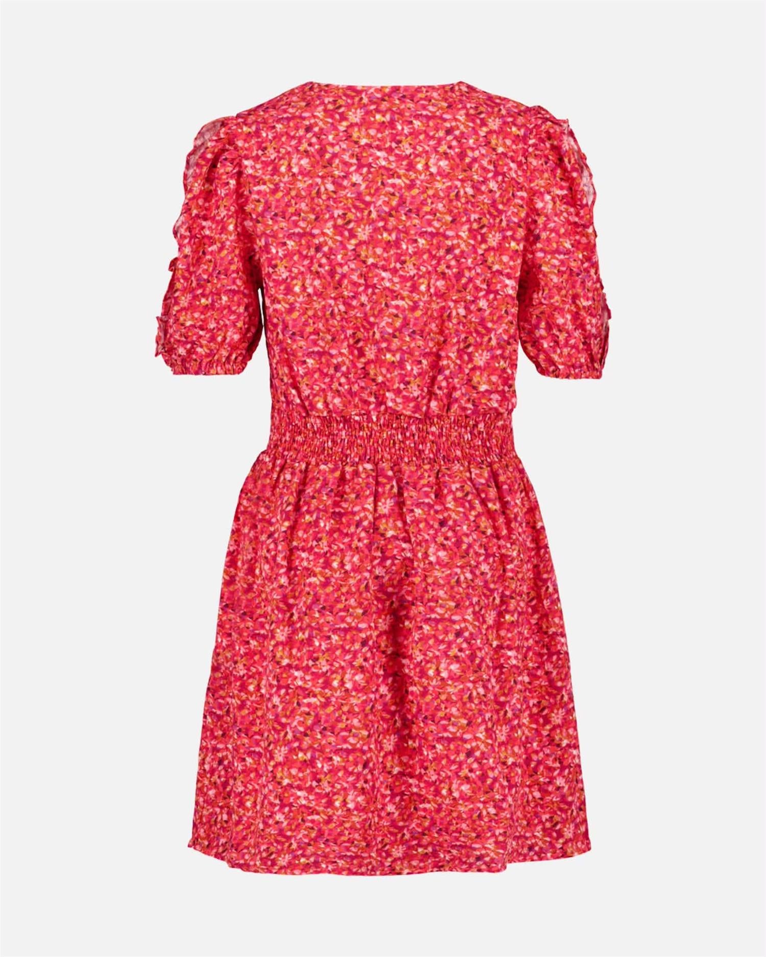 Tomina Bloomy Dress Red