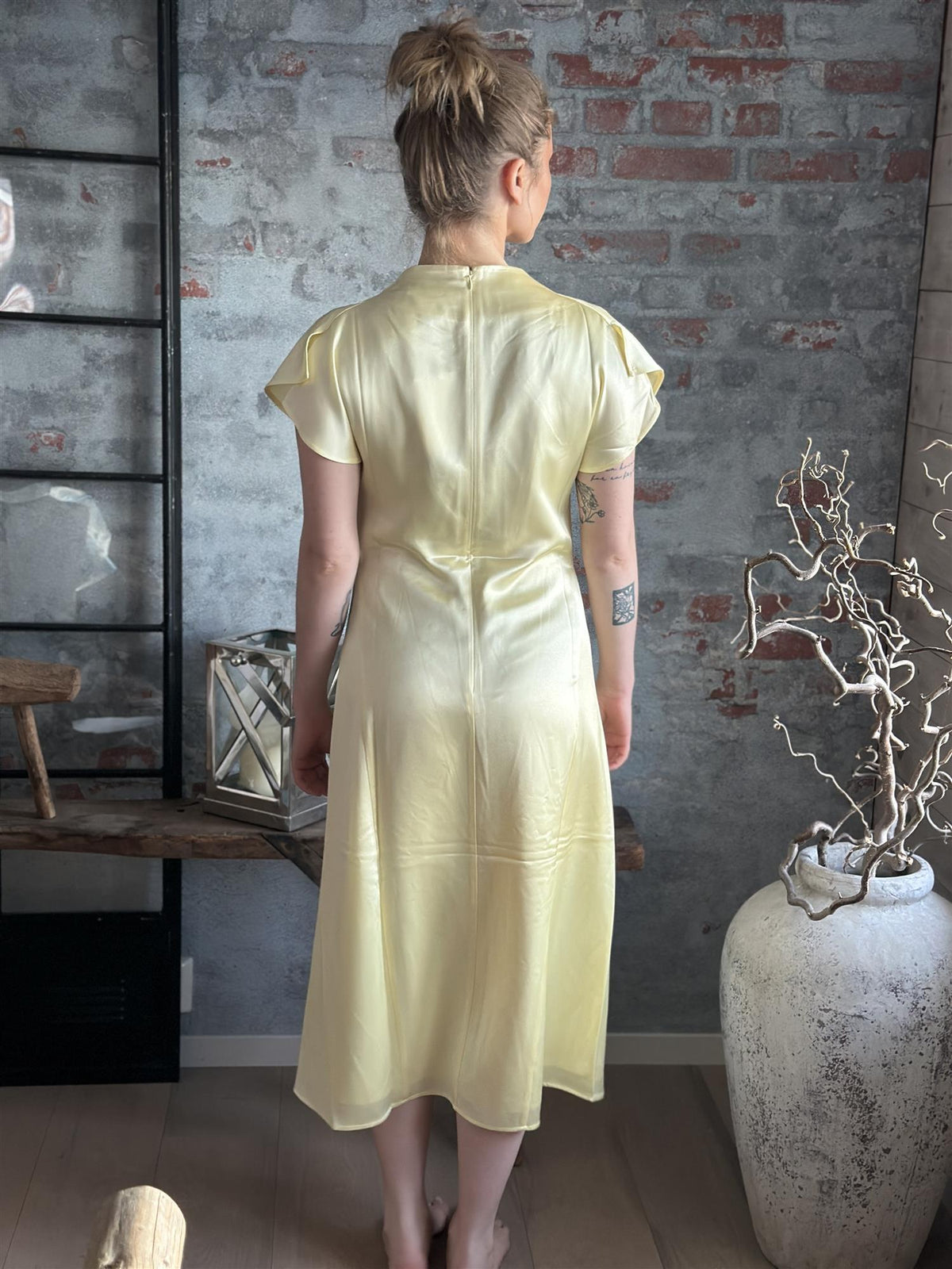 leilani dress buttermilk scotch