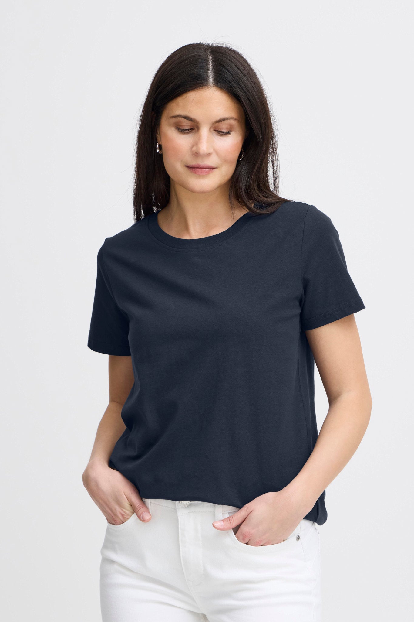ZaShoulder 1 T-shirt Dark Peacoat