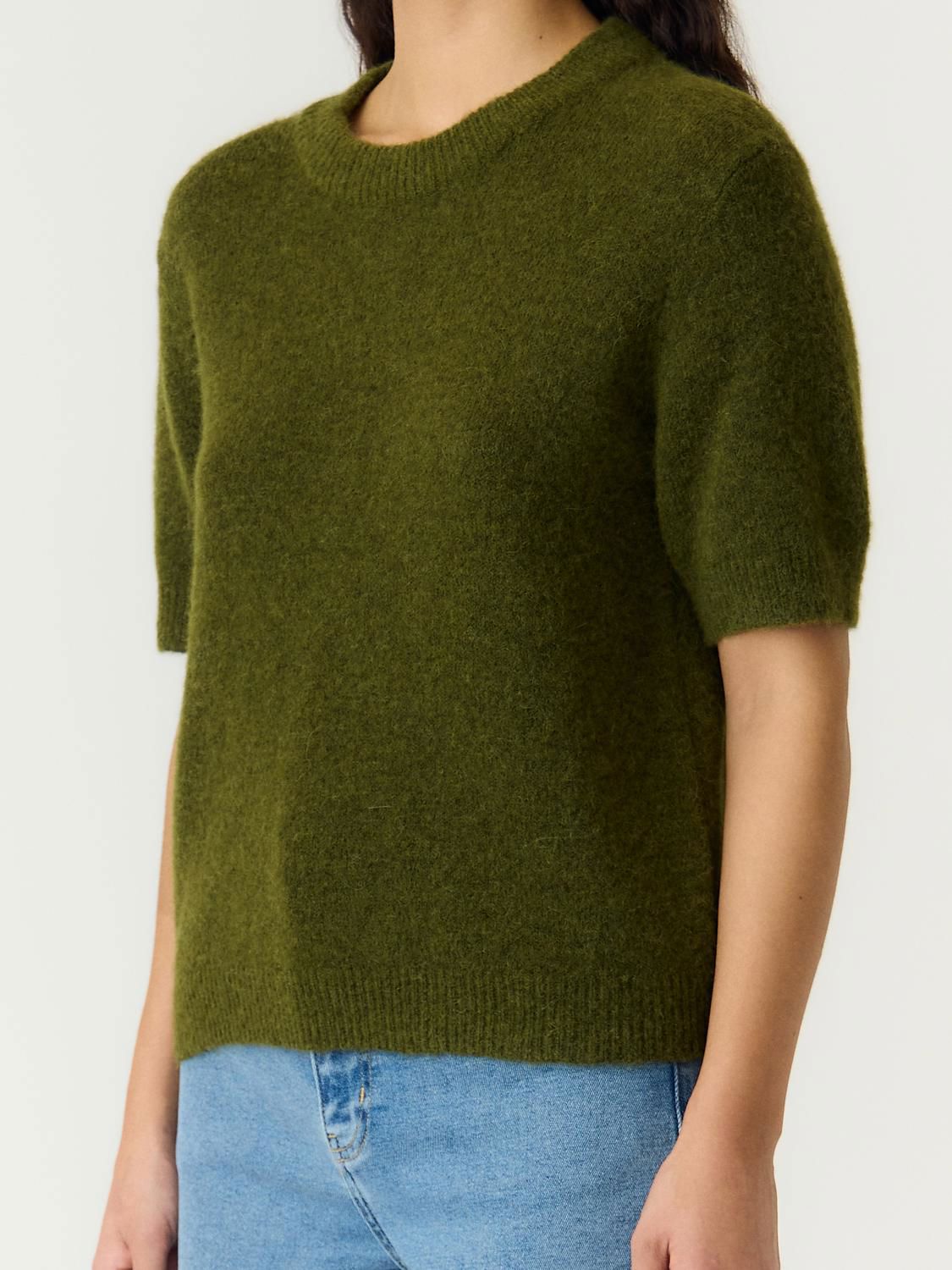 Yasjohi Ss Wool Blend Pullover S. Noos