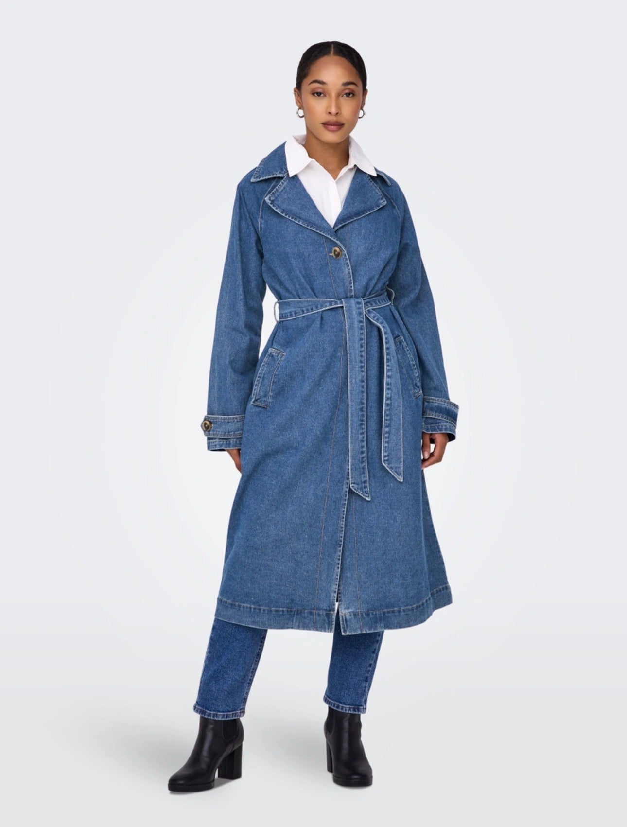 malou belted trench gua noos