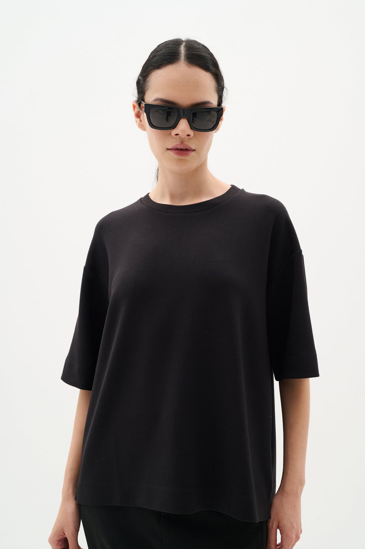Pannie Oversize T-shirt Black