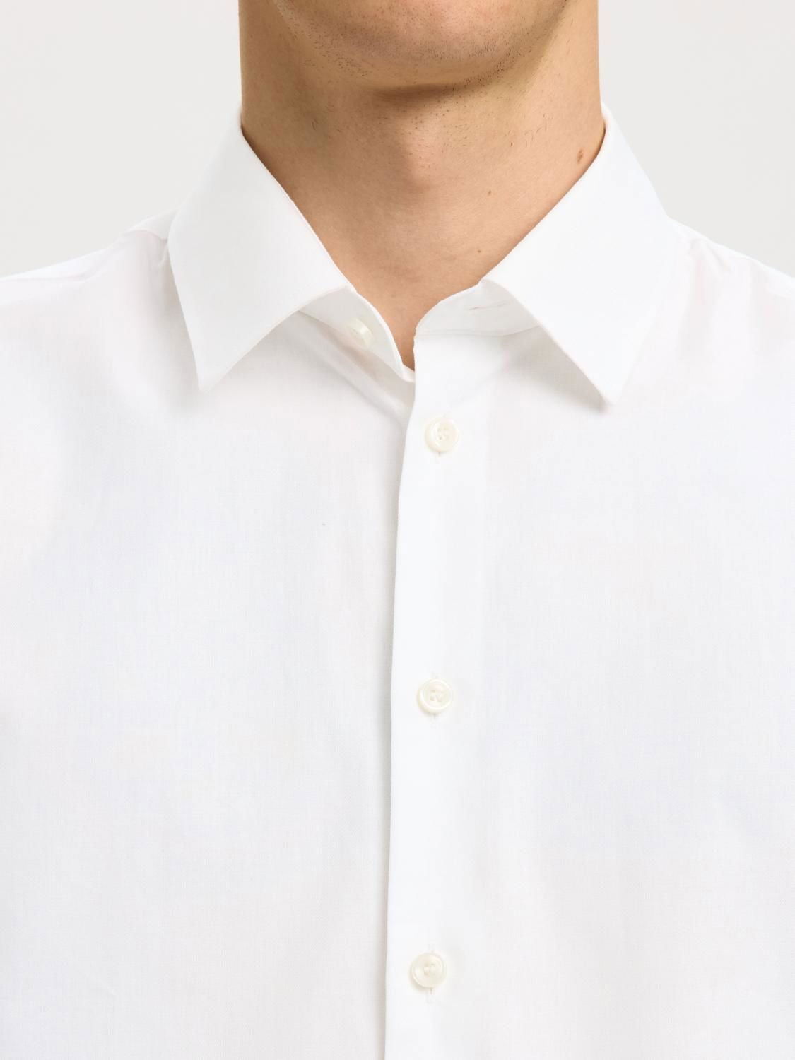 Slmslimfilip Ethan Shirt Ls Classic Noos