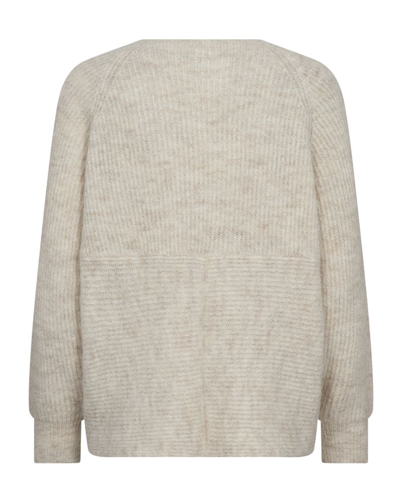 Fqwrappy Pullover Moonbeam Melange