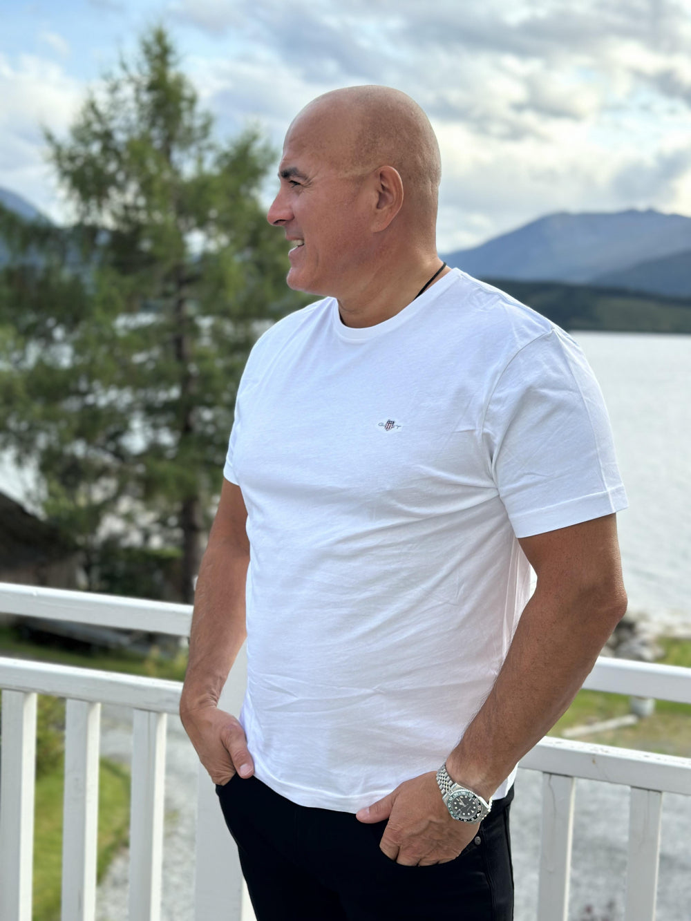 Reg Shield SS T-shirt White