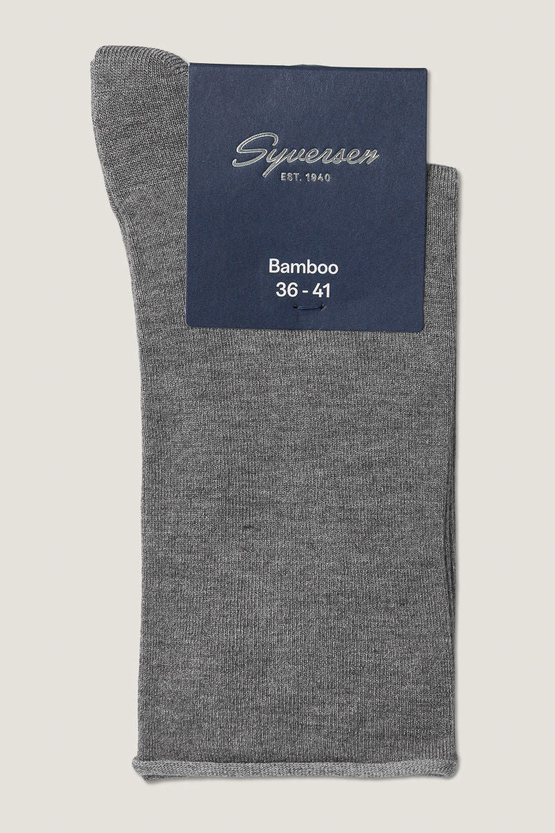 Bamboo Roll Top W Sock