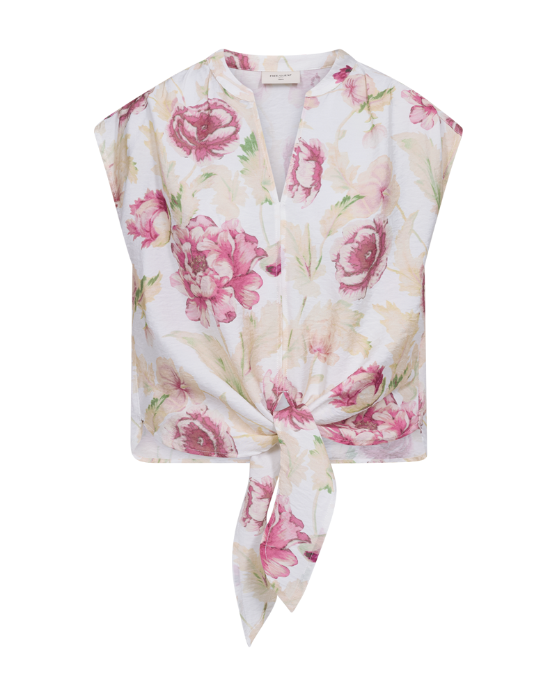 Fqmaise-Blouse Brilliant White w Ballerina
