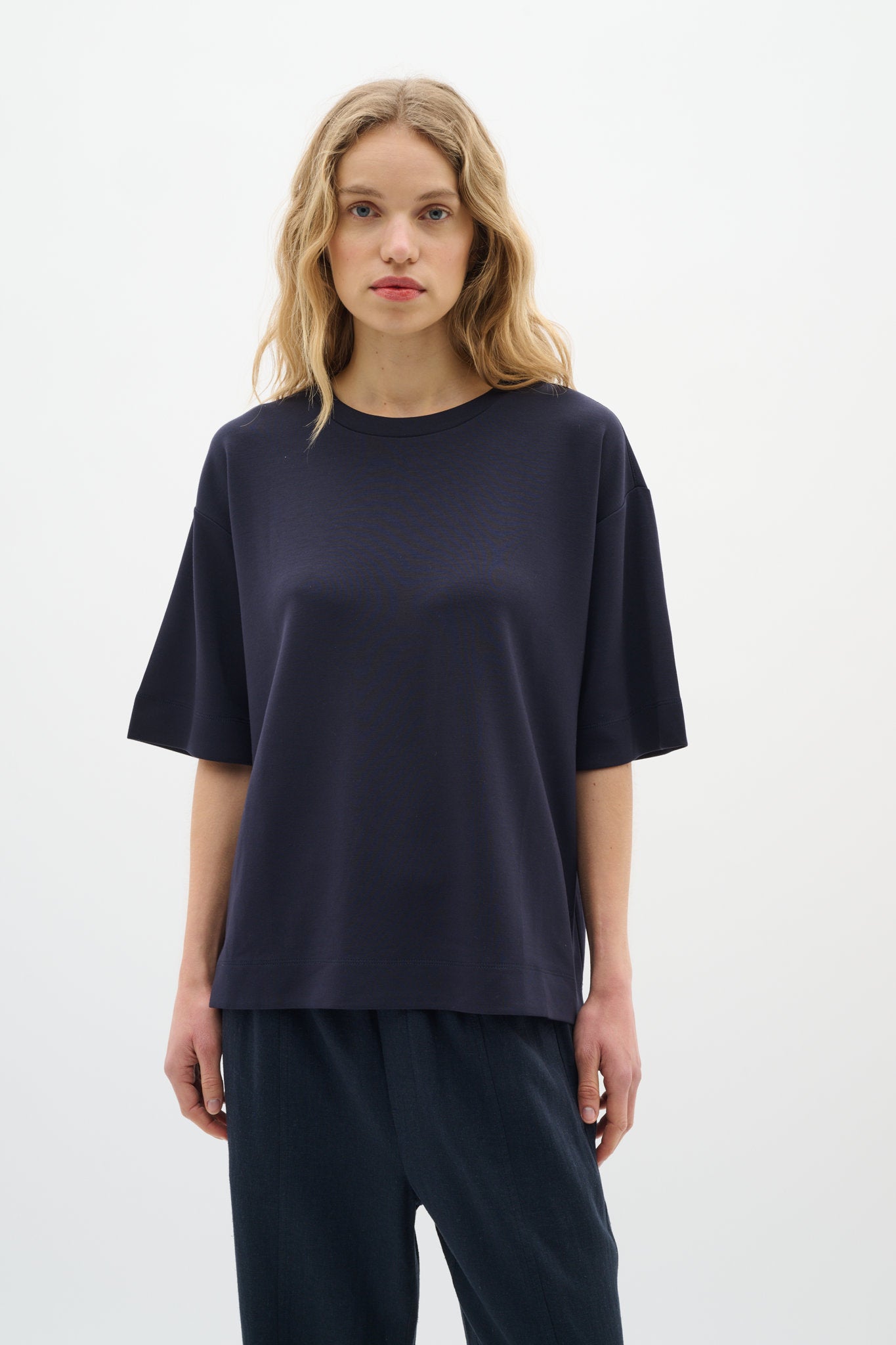 Pannie Oversize T-Shirt Marine Blue