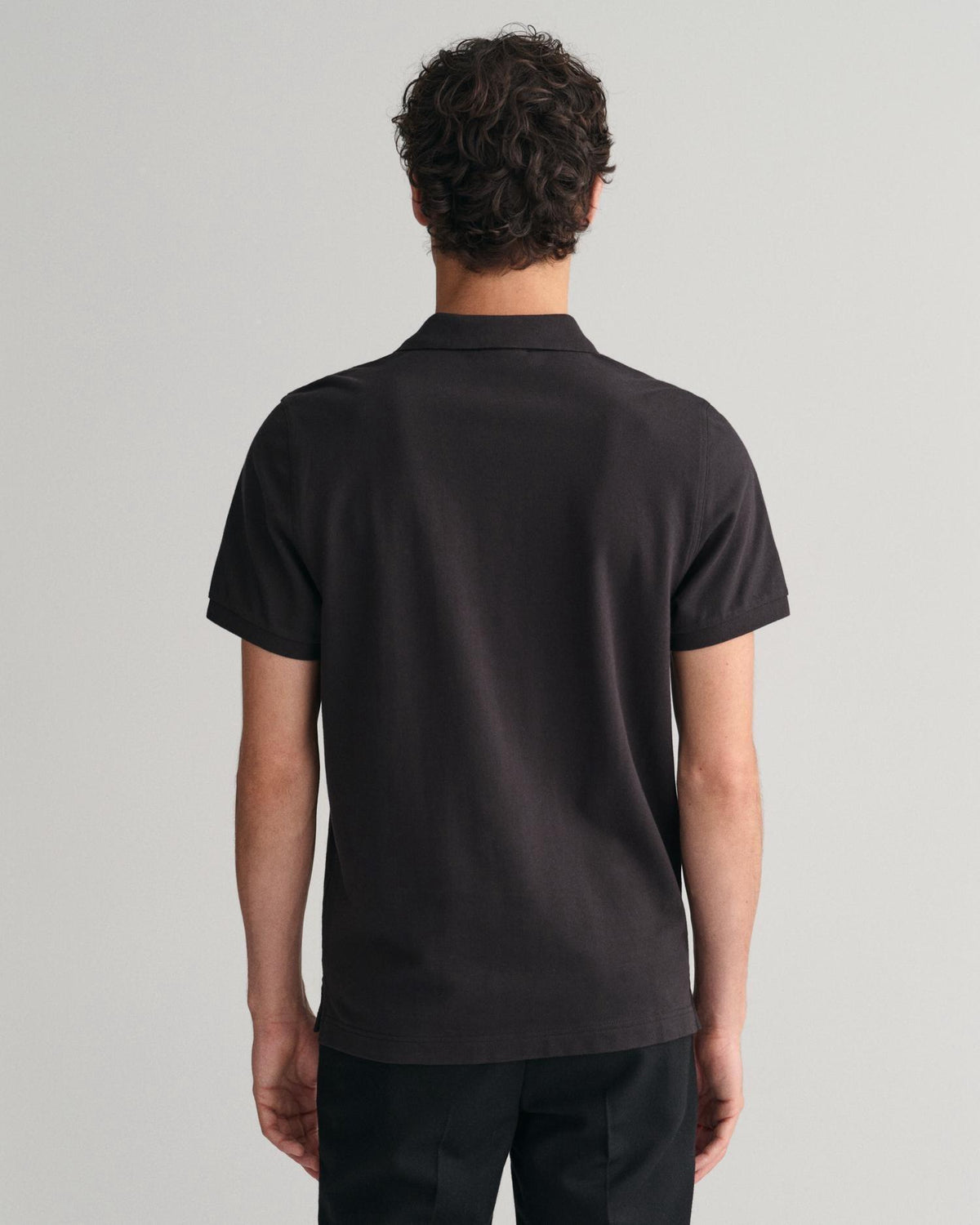 Classic Regular Polo Shirt - 284 Black Brown Melange