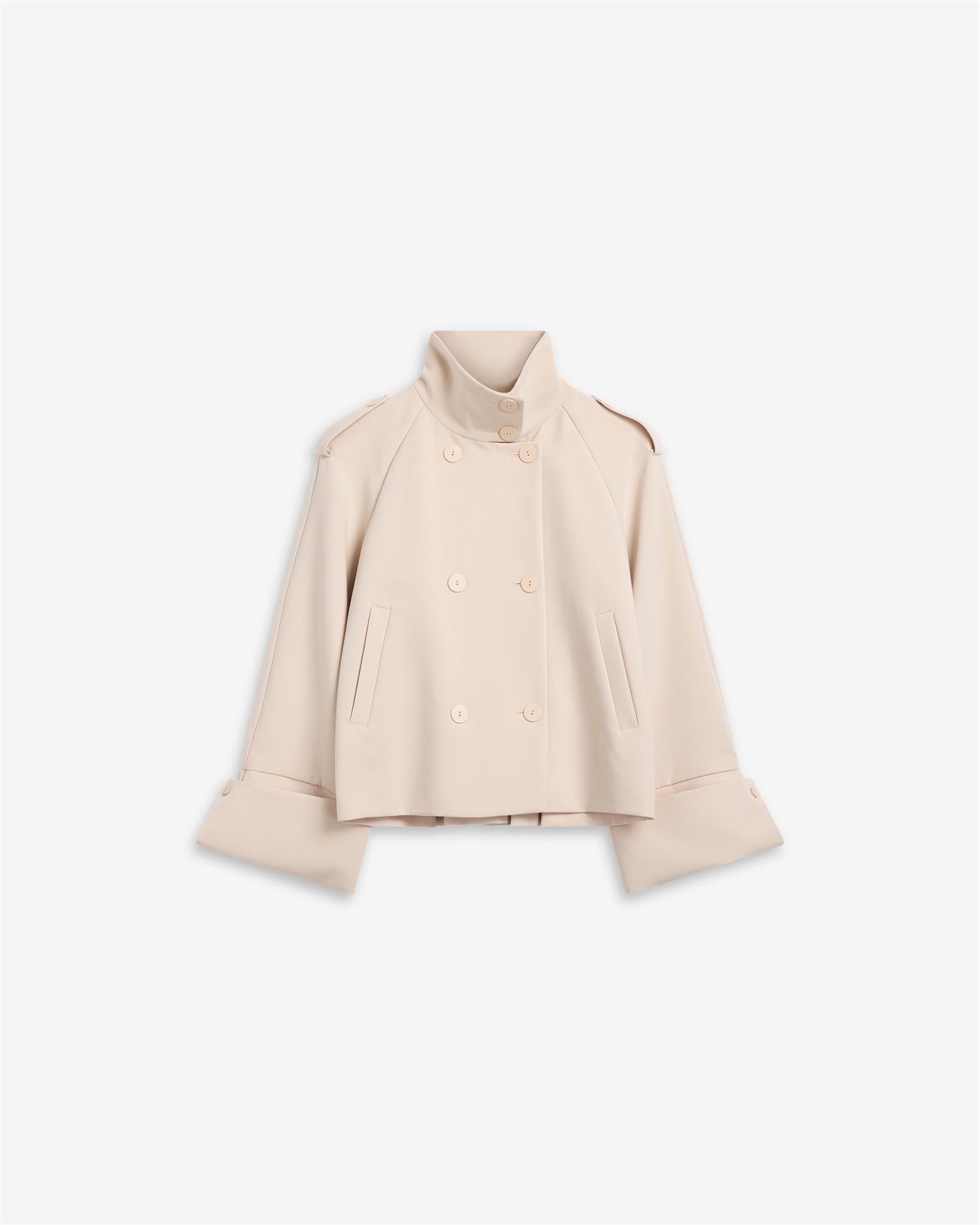 Avenue Trenchcoat Ivory White