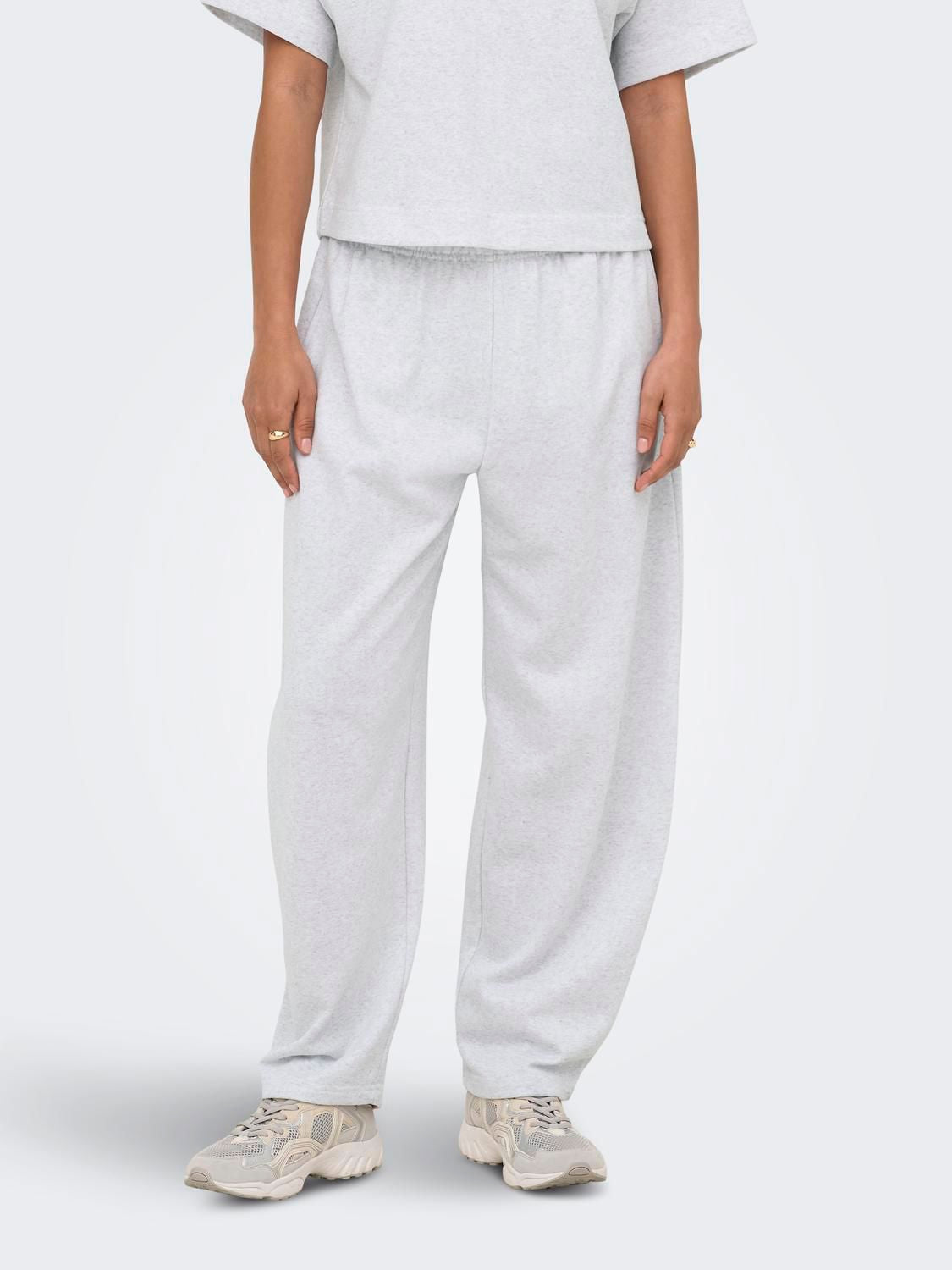 Onlofelia Sweat Pant Light Grey Melange