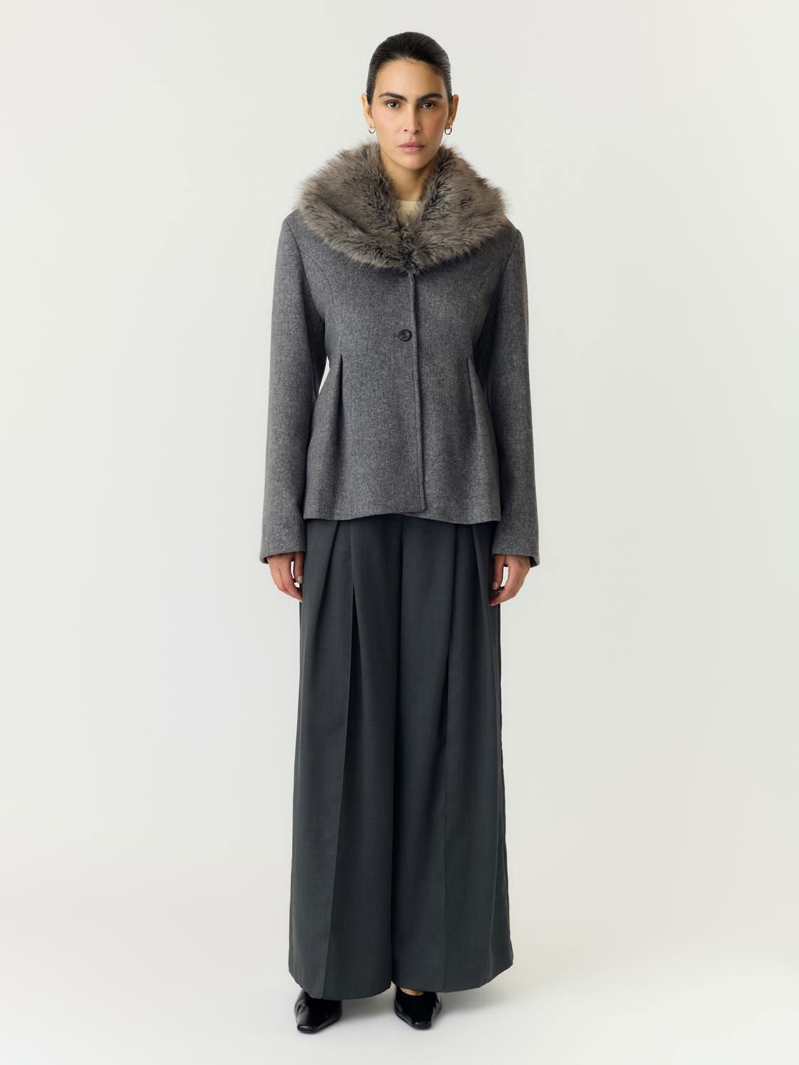 YASJOSERA LS COLLAR JACKET