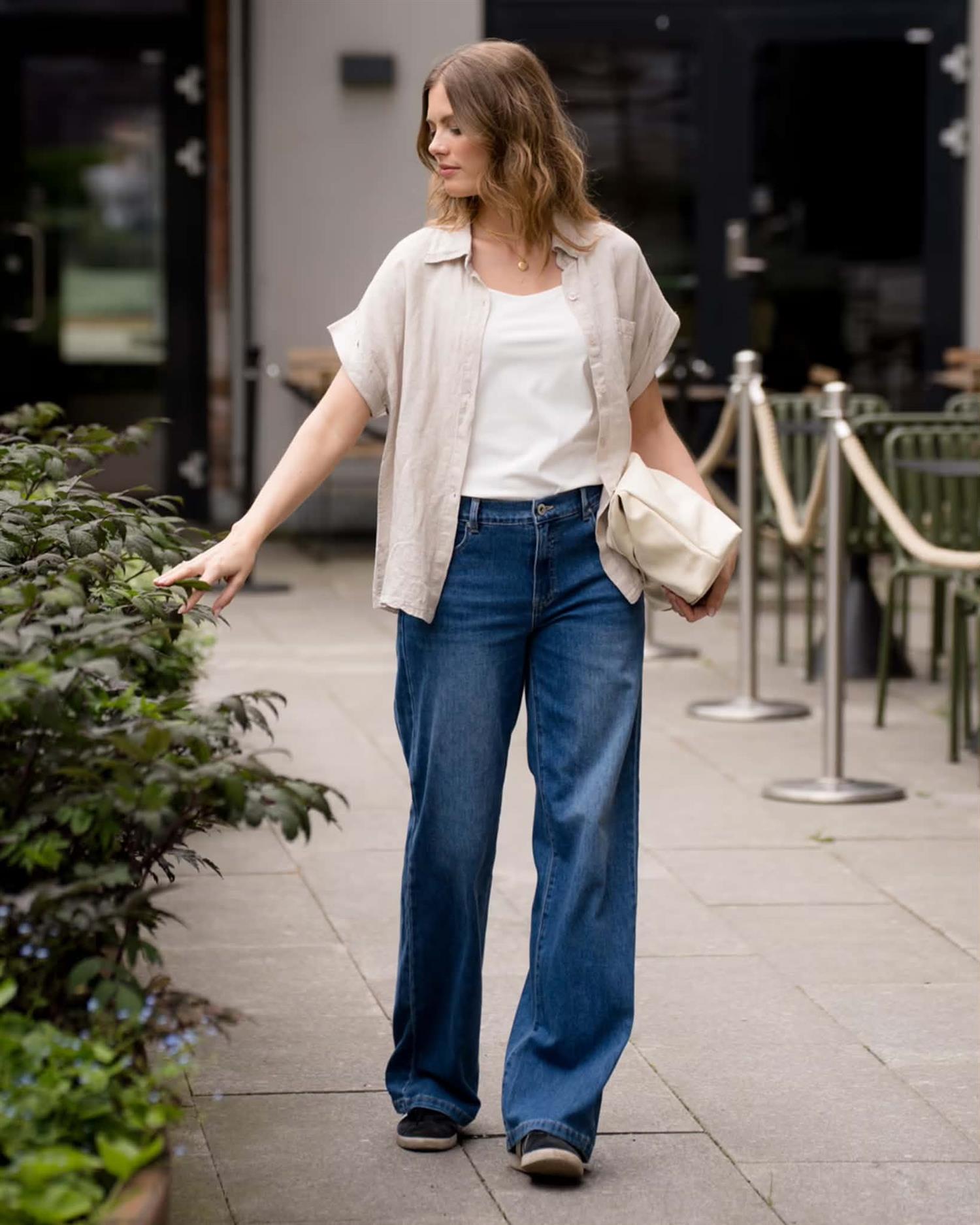 Sissi Jeans Medium Jeansblue