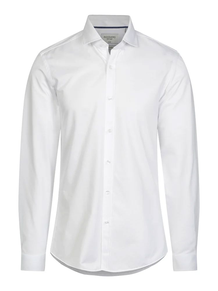 Leo Tailor Fit Coolmax White