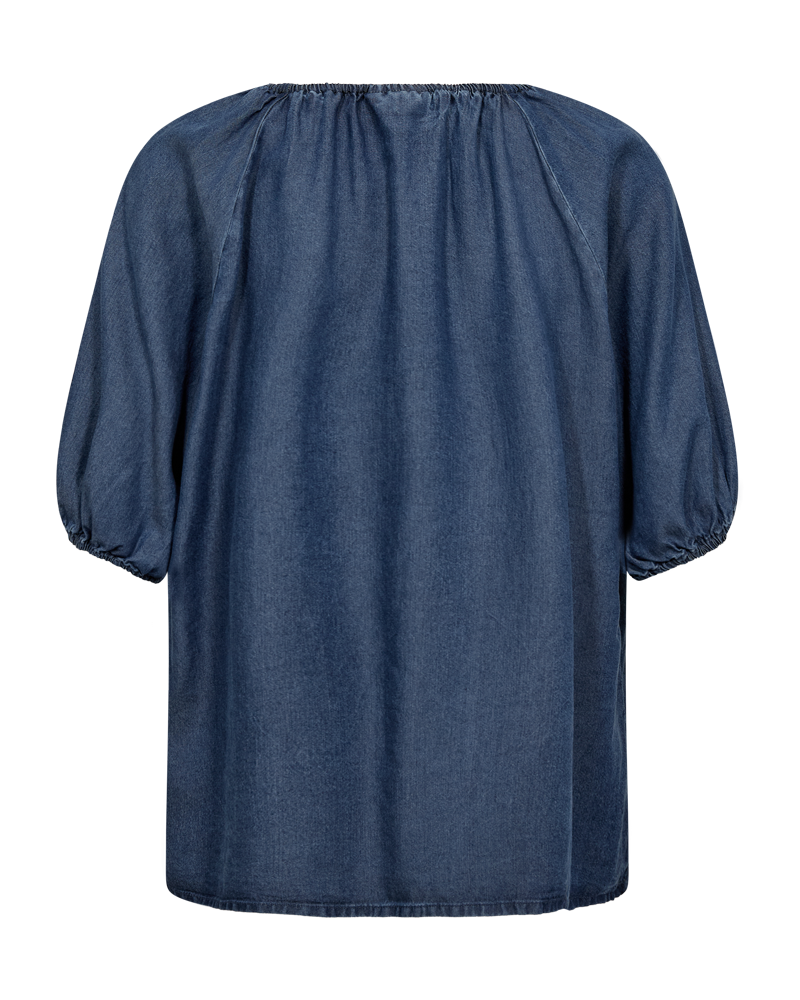 Fqrinny-Blouse Medium Blue Denim