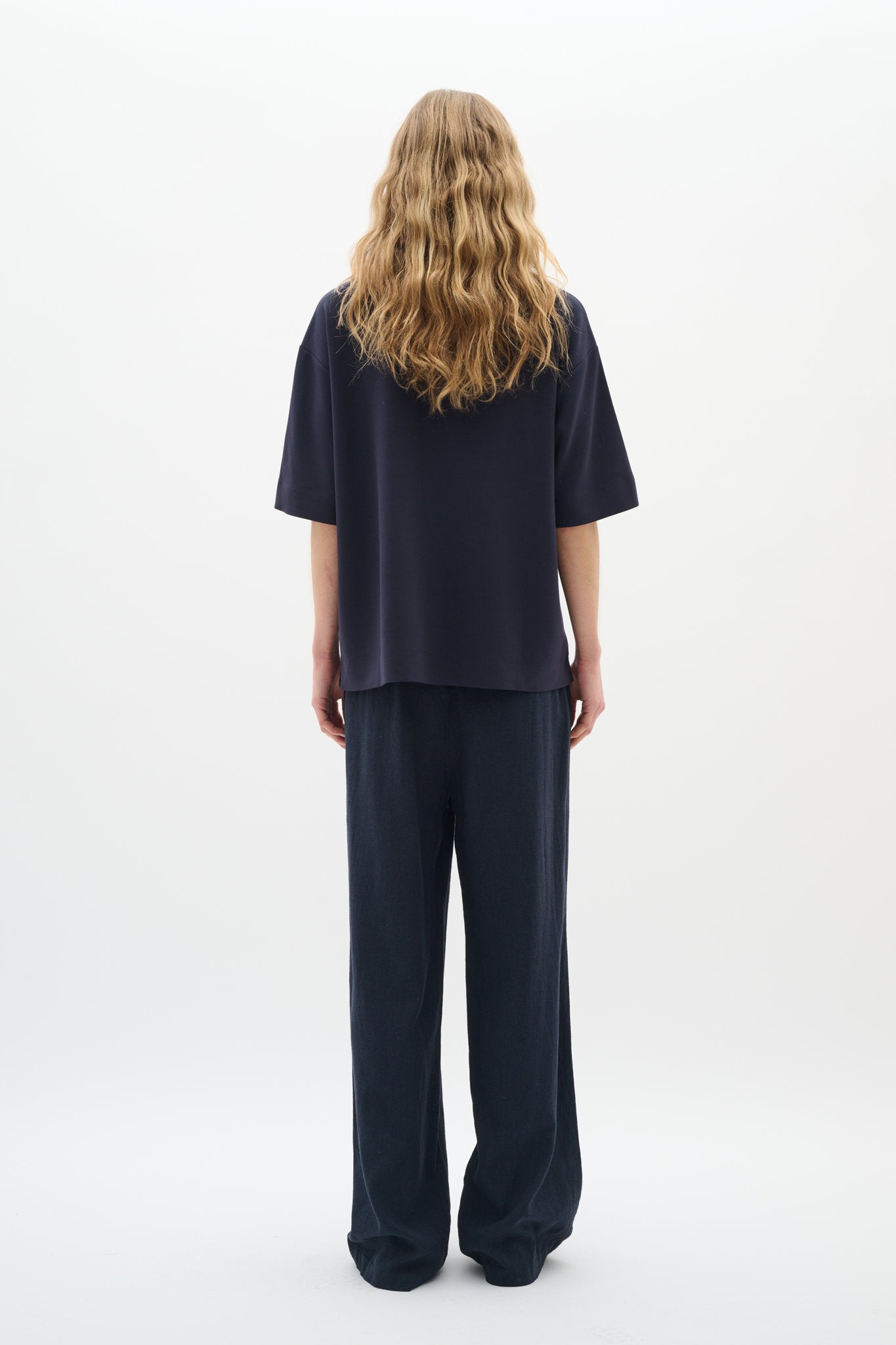 Pannie Oversize T-Shirt Marine Blue